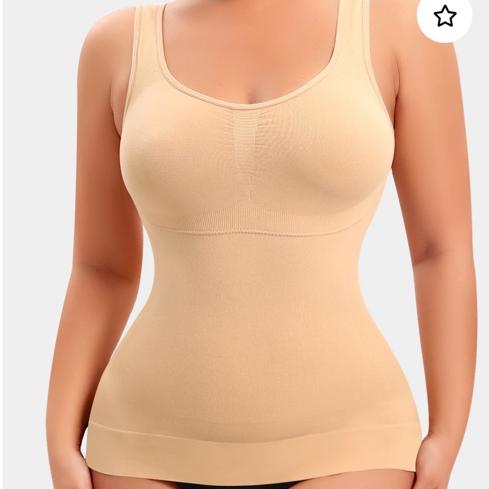 Werena 2XL- (2 pack) beige shapewear tank